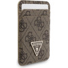 Guess Wallet + Hand Strap Set Triangle Magsafe Brown - (GUBPWMWSP4GTW)