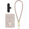 Guess Wallet + Hand Strap Set Triangle Magsafe Pink - (GUBPWMWSP4GTP)