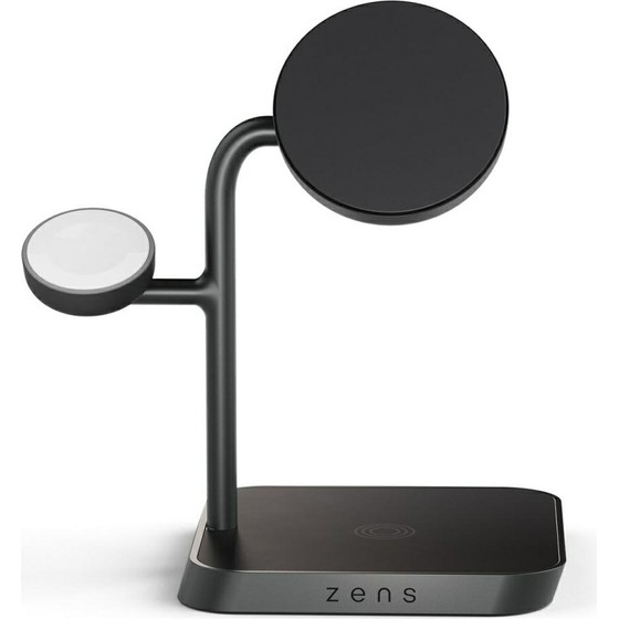 Zens 3-in-1 Magnetic Induction Charger Office Charger Pro 3 + Apple Watch Charging 15W Qi2 - (ZEDC25B/00)
