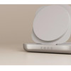 Zens Magnetic Induction Charger Magnetic Nightstand Charger Qi2 15W USB-C White - (ZESC20W/00)