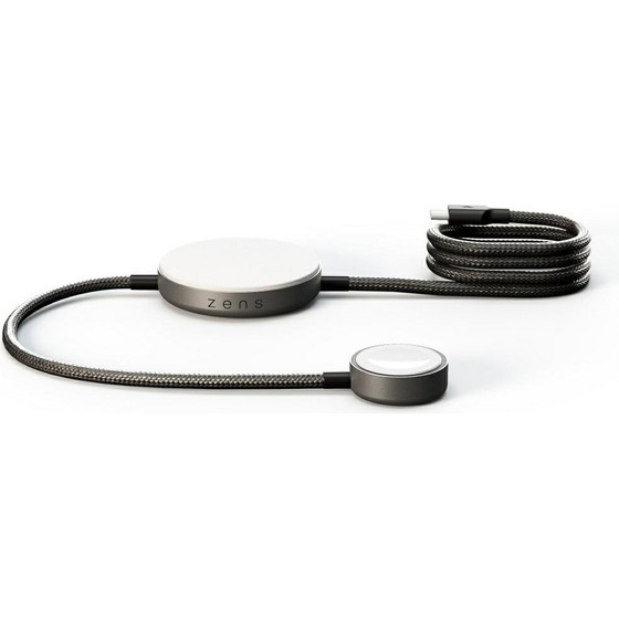 Zens Pro 2 2-in-1 Wireless Charger + Apple Watch Qi2 15W USB-C Charger Black - (ZEDC30B/00)