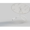 Zens Puk And Play Qi 15W Induction Charger, Countertop Model White - (ZEBI04W/00)