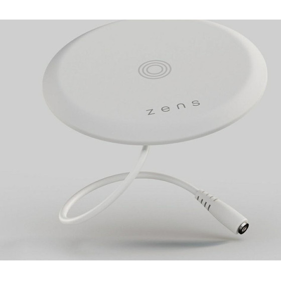 Zens Puk And Play Qi 15W Induction Charger, Countertop Model White - (ZEBI04W/00)
