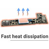 2UUL CPU Fever Patch SC09, 7mm x 15mm x 1.5mm, 50-Pack
