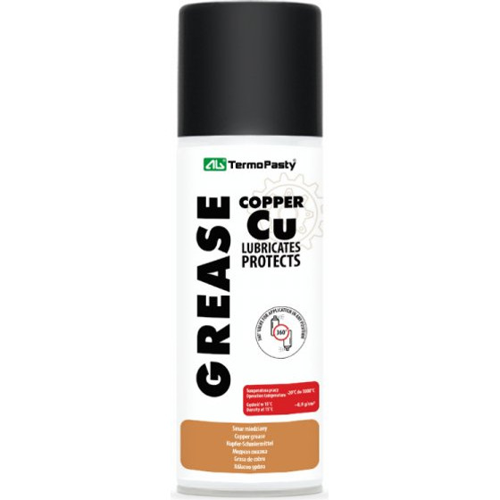 AG Termopasty Technical Lubricant Spray Copper, 400ml ART.AGT-176