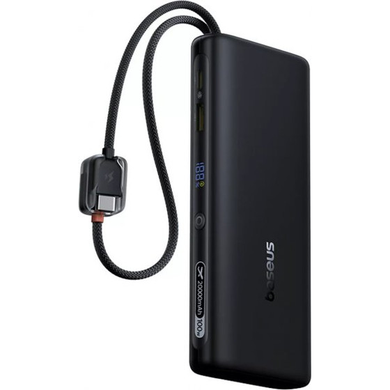 Baseus Powerbank EnerFill FC41, 20000mAh, 100W, QC + PD, Black - (E0028N03)