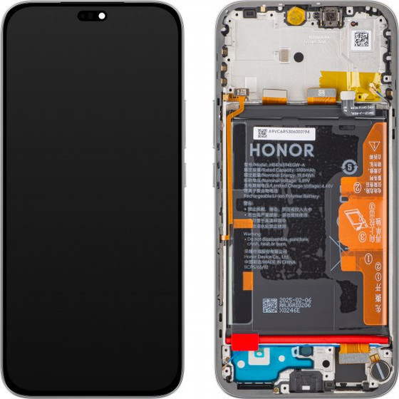 Honor LCD Display Module for 400 Lite, with Battery, Velvet Grey - (0235ANTA, 0235ANTE)