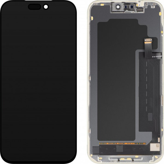 MP LCD Display Module for Apple iPhone 17 Pro Max, OLED FHD IC Movable Version, Aftermarket, Black
