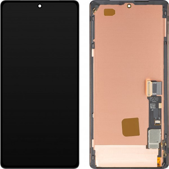 MP LCD Display Module for Google Pixel 7 Pro, OLED Version, w/o Frame, Aftermarket, Black