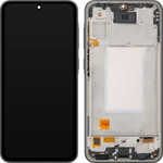 MP LCD Display Module for Samsung Galaxy A36 A366, OLED Version, Aftermarket, Black