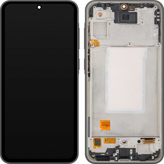 MP LCD Display Module for Samsung Galaxy A36 A366, OLED Version, Aftermarket, Black