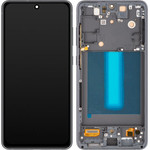 MP LCD Display Module for Samsung Galaxy S21 FE 5G G990, OLED Version, Aftermarket, Black