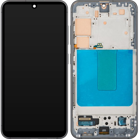 MP LCD Display Module for Samsung Galaxy S23 S911, Aftermarket, Black