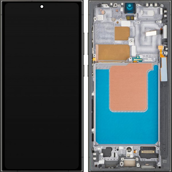 MP LCD Display Module for Samsung Galaxy S24 Ultra S928, OLED Version, Aftermarket, Black