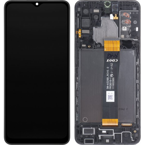 Samsung LCD Display Module for Galaxy A32 5G A326, Black - (GH82-25121A, GH82-25122A)