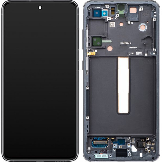 Samsung LCD Display Module for Galaxy S21 FE 5G G990, w/o Camera, Grey - (GH82-26590A, GH82-26420A, GH82-26414A)