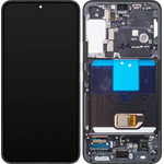 Samsung LCD Display Module for Galaxy S22 5G S901, Black - (GH82-27521A, GH82-27520A)