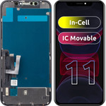 ZY LCD Display Module for Apple iPhone 11, In-Cell IC Version, Black