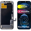 ZY LCD Display Module for Apple iPhone 12 / 12 Pro, In-Cell IC Version, Black