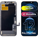 ZY LCD Display Module for Apple iPhone 12 / 12 Pro, In-Cell IC Version, Black