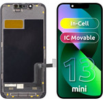 ZY LCD Display Module for Apple iPhone 13 mini, In-Cell IC Version, Black