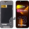 ZY LCD Display Module for Apple iPhone 13, In-Cell IC Version, Black