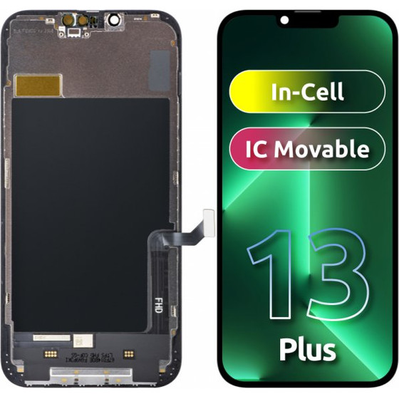ZY LCD Display Module for Apple iPhone 14 Plus, In-Cell IC Version, Black