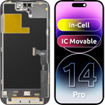ZY LCD Display Module for Apple iPhone 14 Pro, In-Cell IC Version, Black