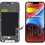 ZY LCD Display Module for Apple iPhone 14, In-Cell IC Version, Black