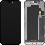 ZY LCD Display Module for Apple iPhone 17 Pro, In-Cell IC Version, Black