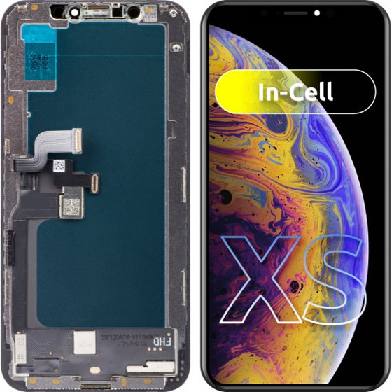 ZY LCD Display Module for Apple iPhone XS, In-Cell Version, Black