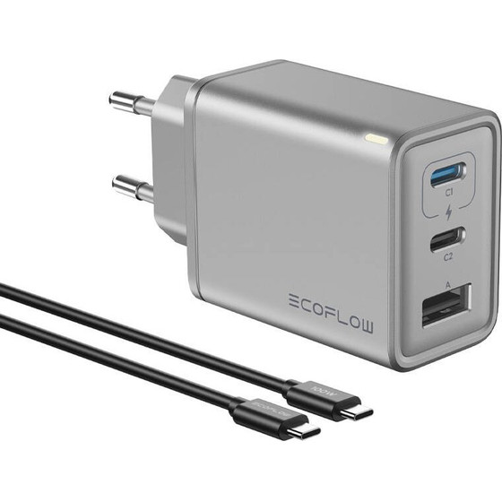 EcoFlow ��������� Gan Rapid 65W - (EFA-65W-GAN-CHARGER-)