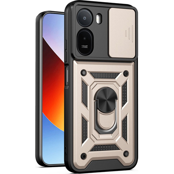 Techsuit - Camshield Series - Xiaomi Redmi A7 Pro 4G - Gold