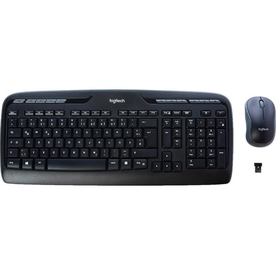 Logitech Desktop Combo MK330 Black Qwertz - (920-008533)