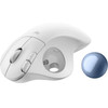 Logitech Ergo M575S Mouse White - (910-007030)