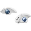 Logitech Ergo M575S Mouse White - (910-007030)