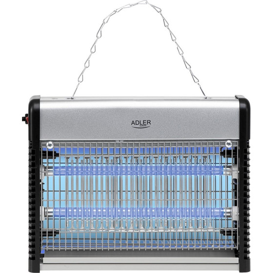 Adler Insecticide Lamp Black, Silver - (Ad 7940)