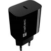 Natec Wall Charger Ribera 1X USB-C 20W Black - (NUC-2395)