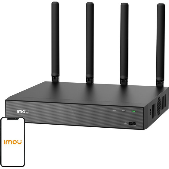 IMOU N118W ��������� ������ Ip 18 �������� - (NVR-N118W-8A0E)
