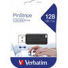 Verbatim USB-A 2.0 Flashdrive Pendrive Pinstripe, 128Gb