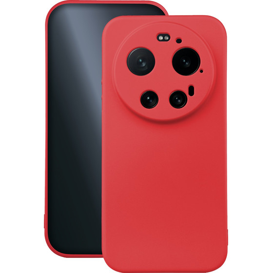 TFO Silicon Case For Xiaomi 17 Ultra red