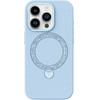 Joyroom Phone Case Dancing Circle PN-15L2 Iphone 15 Pro (blue) Without Packaging - (PN-15L2 Blue No box)