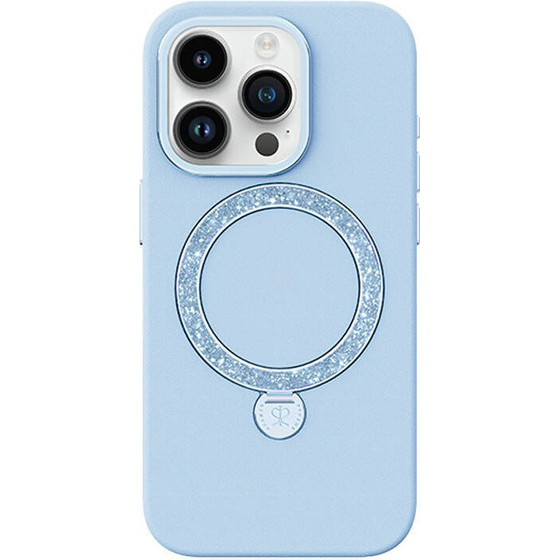 Joyroom Phone Case Dancing Circle PN-15L2 Iphone 15 Pro (blue) Without Packaging - (PN-15L2 Blue No box)