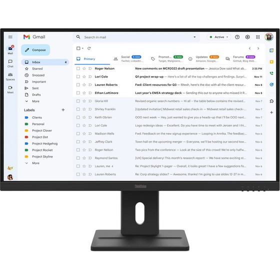 Lenovo Thinkvision E27-40 Monitor - (64BCMAT4EU)