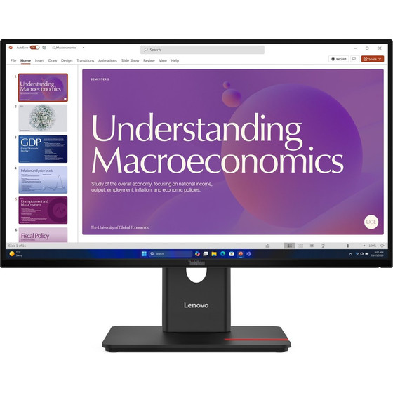 Lenovo Thinkvision T24D-40 Monitor - (64B9GAT1EU)
