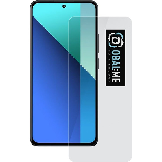 OBAL:Me 2.5D Glass Screen Protector For Xiaomi Redmi Note 13 4G/5G Clearr - (57983119760)