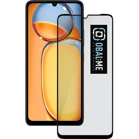 OBAL:Me 5D Glass Screen Protector For Xiaomi Redmi 13C 4G/5G/Poco C65 Black - (57983119342)