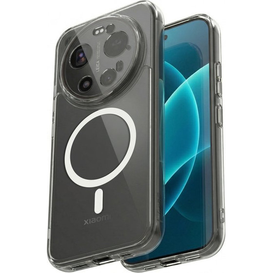 Crong Hybrid Clear Magnetic - Magsafe Xiaomi 17 Ultra Case (transparent) - (CRGHCMXM17UCLR)