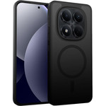 Crong Hybrid Matte Magnetic - Magsafe Case Xiaomi Redmi Note 15 Pro+ (black) - (CRGHMMRDN15PPBLK)