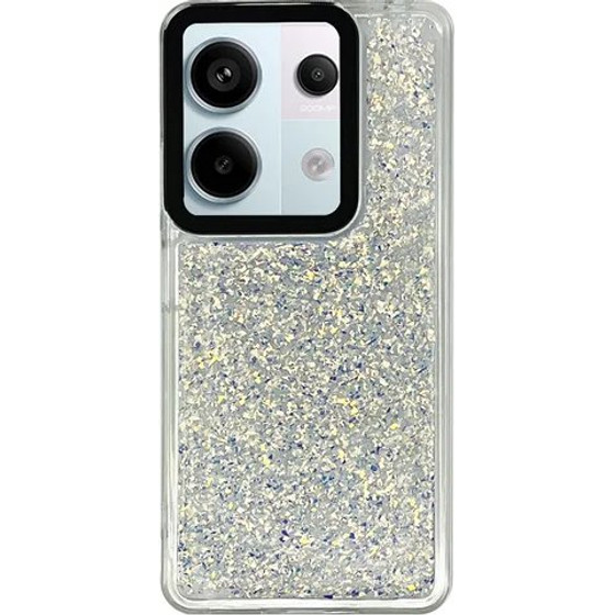 Vivid Glitter Shine Case Xiaomi Redmi Note 13 Pro/Poco X6 5G Silver - (CS-Fshn Glt 11-2403020)
